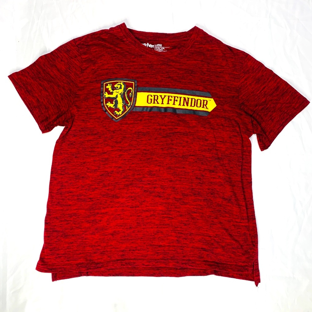 Harry Potter Gryffindor Red T-Shirt Size Large